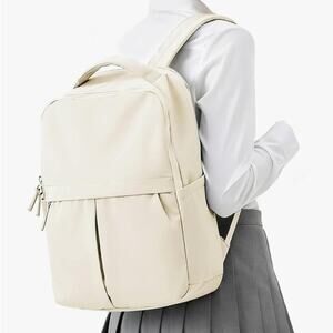 Elegant Cream Women's Backpack